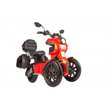 Электроскутер ITank Doohan EV3 Pro Trike 2000W Red 2 Аккумулятора 60V26Ah