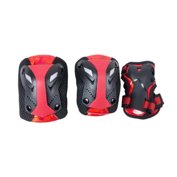 Набор защиты Tech Team Safe Fit Kids 5.0 Red (Красный) Размер L