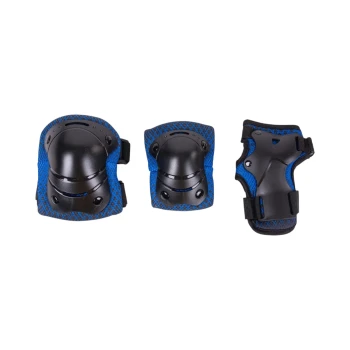 Набор защиты Tech Team Safe Fit Teens 1.0 Blue (Синий) Размер L