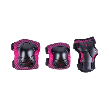 Набор защиты Tech Team Safe Fit Teens 1.0 Pink (Розовый) Размер L