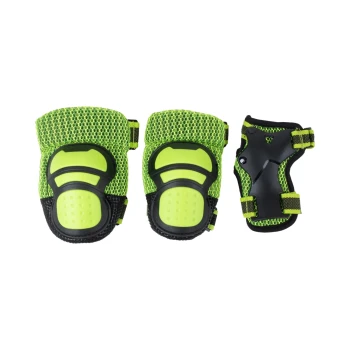 Набор защиты Tech Team Safe fit teens 4.0 Green (зеленый) размер L