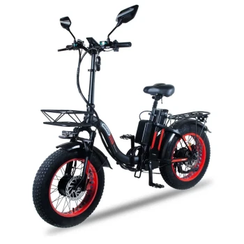 Электровелосипед Minako F11 Dual PRO красный